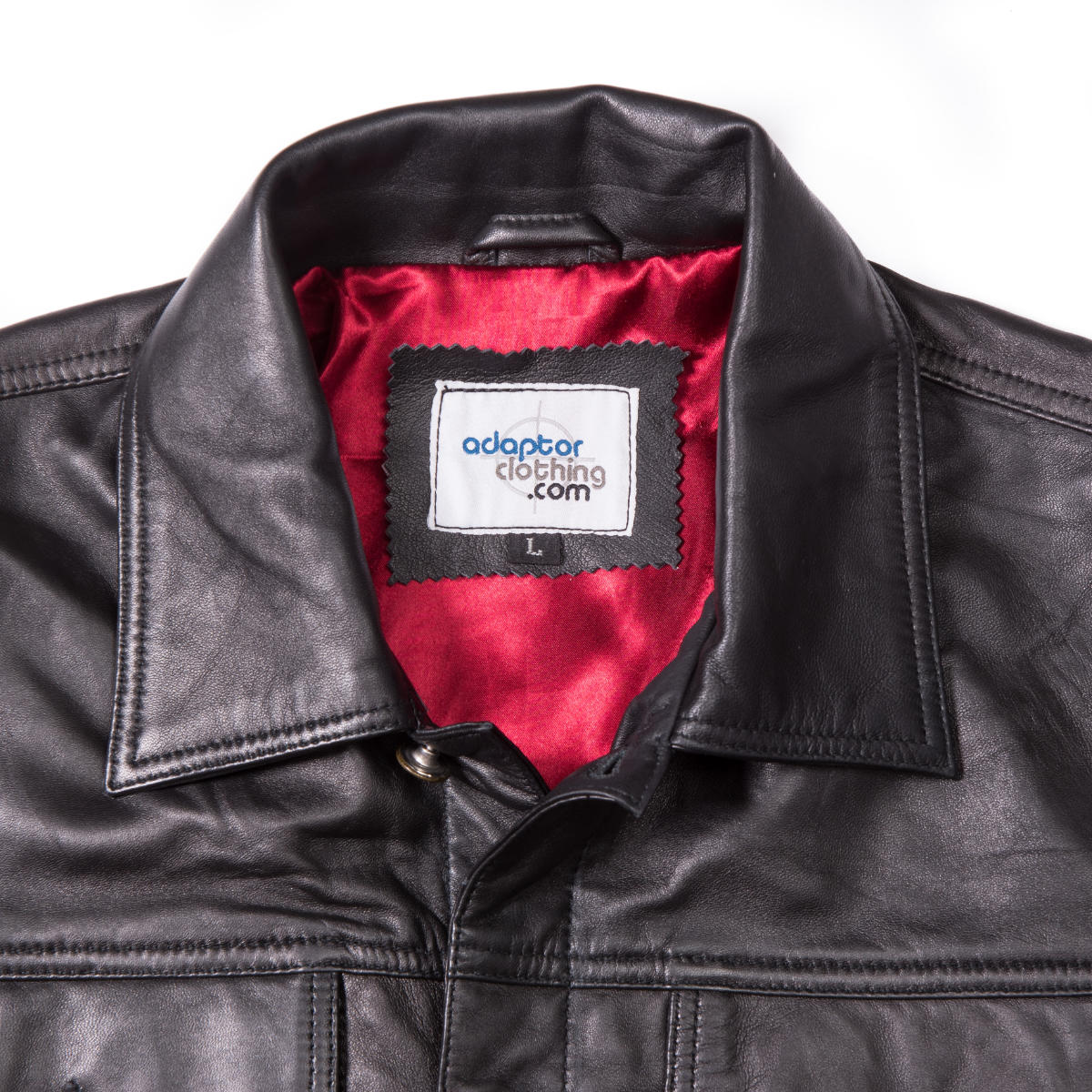 Adaptor Clothing Buttersoft Leather Trucker Jacket Brown - Image 4