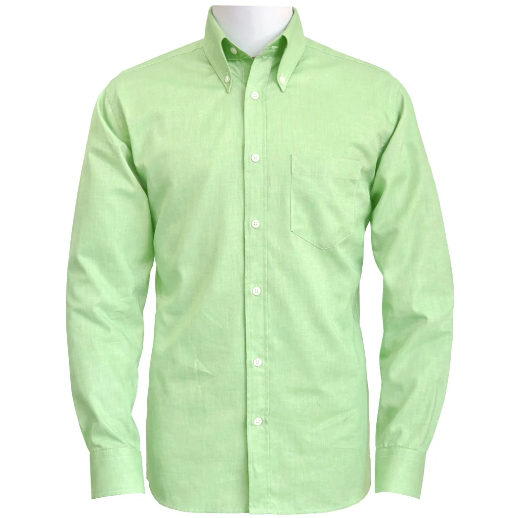Adaptor Clothing Oxford Long Sleeve Button Down Shirt Apple