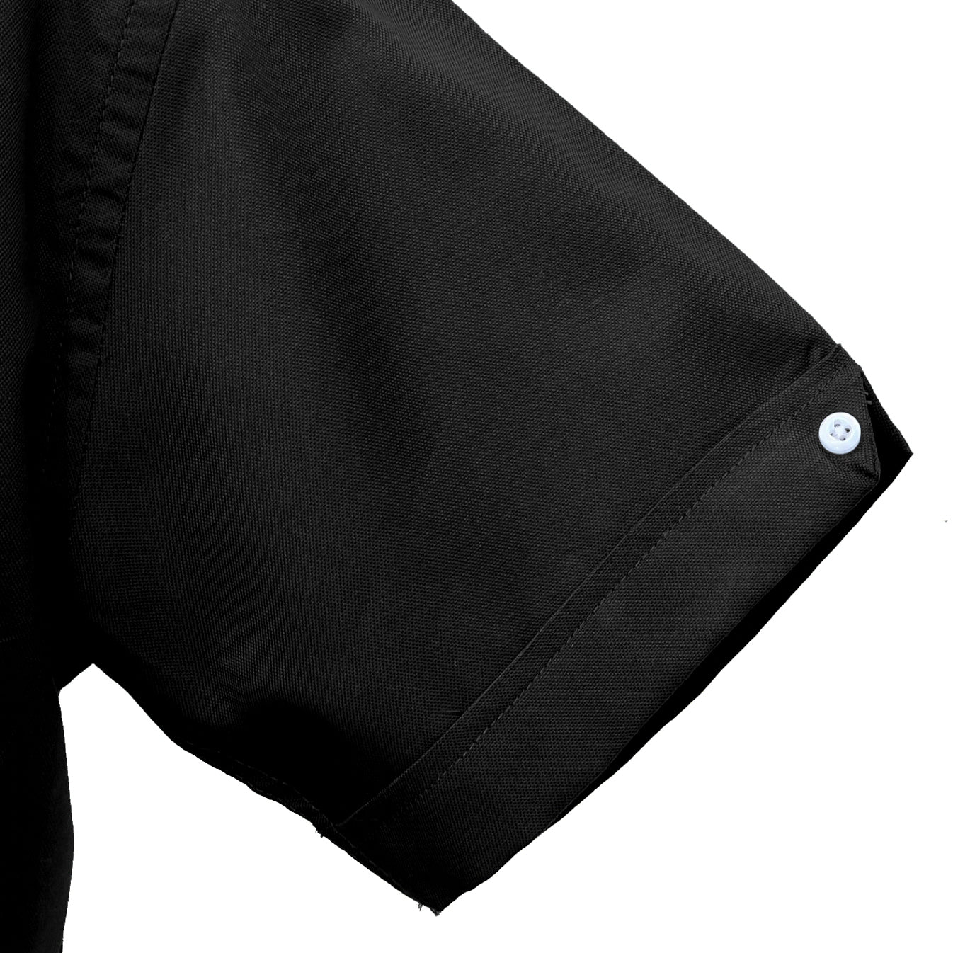 Adaptor Clothing Oxford Short Sleeve Button Down Shirt Black - Image 12