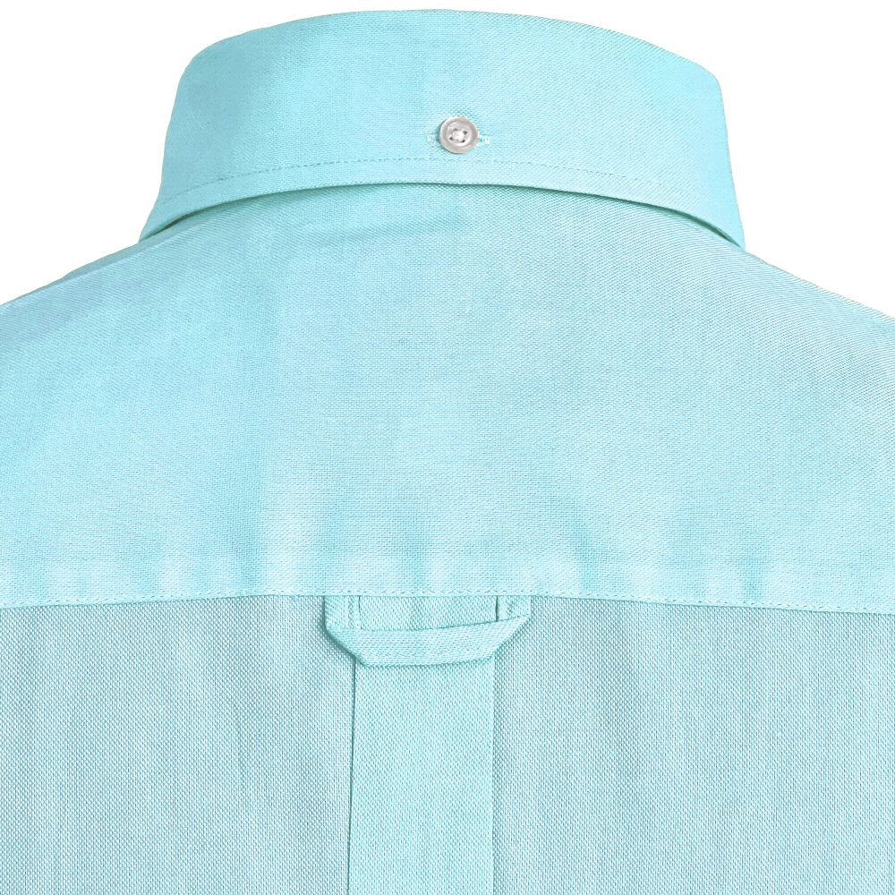 Adaptor Clothing Oxford Short Sleeve Button Down Shirt Mint - Image 13
