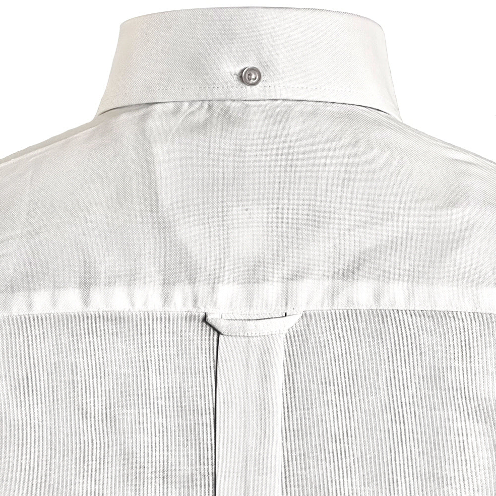 Adaptor Clothing Oxford Short Sleeve Button Down Shirt White - Image 6