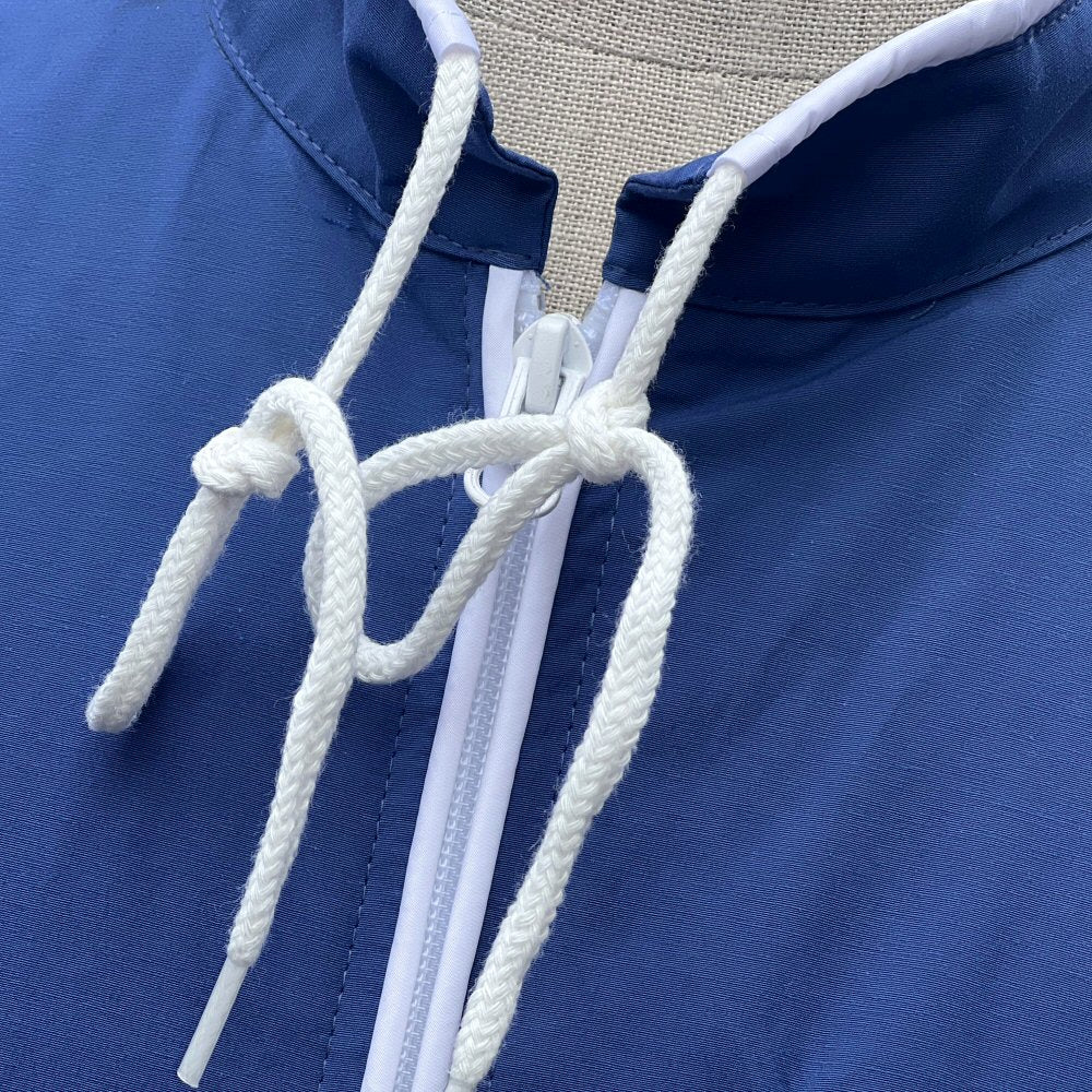 Adaptor Clothing Retro Sixties Replica Windbreaker Blue - Image 3