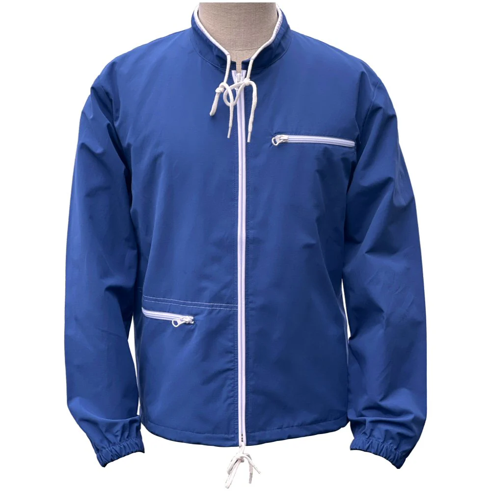 Adaptor Clothing Retro Sixties Replica Windbreaker Blue - Image 9