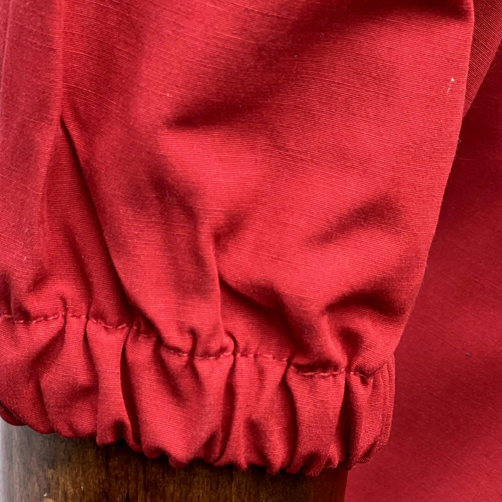 Adaptor Clothing Retro Sixties Replica Windbreaker Scarlet - Image 12