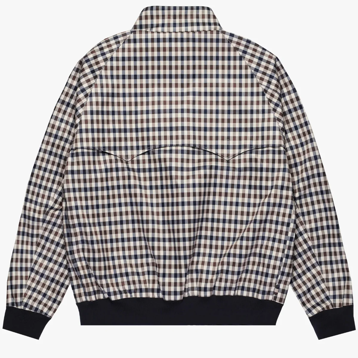 Aquascutum Archival Weatherproof Harrington Jacket Club Check - Image 3