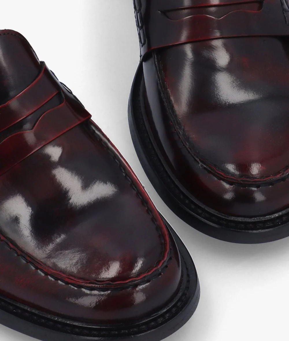 Delicious Junction Penny Loafer Oxblood - Image 4