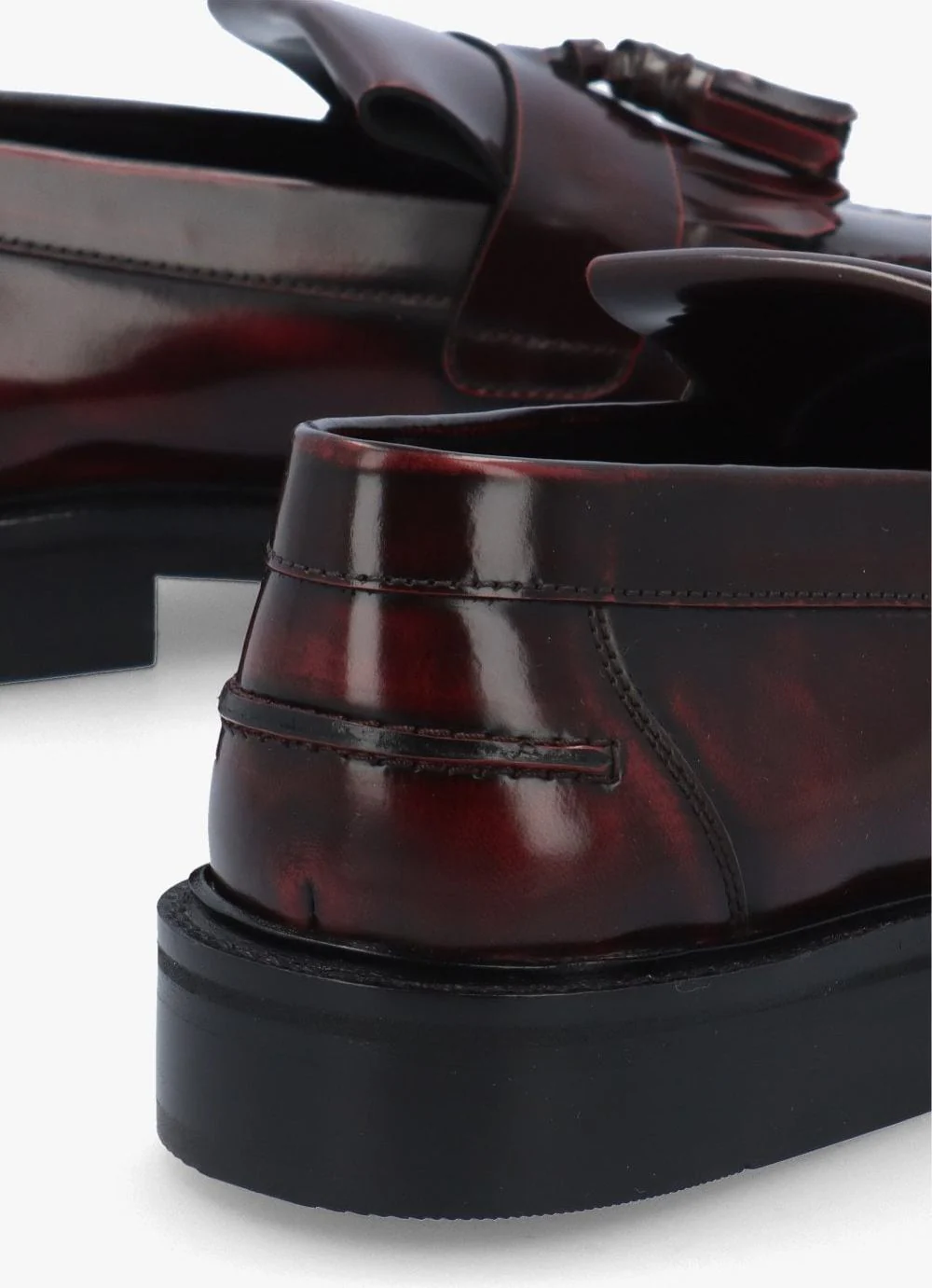 Delicious Junction Rude Boy Tassel Loafer Oxblood - Image 6