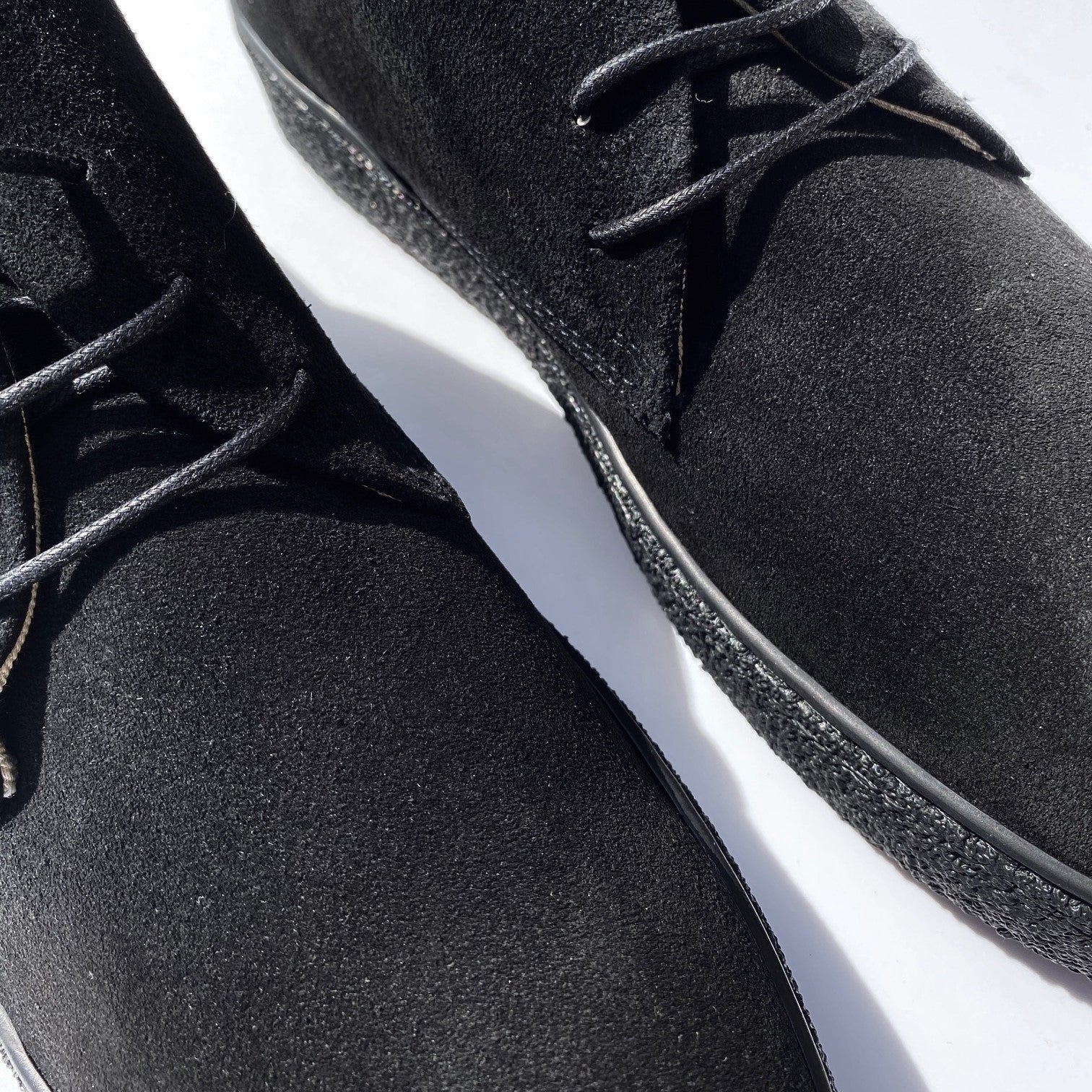 Delicious Junction Suede Playboy Bullitt Boot Black - Image 3