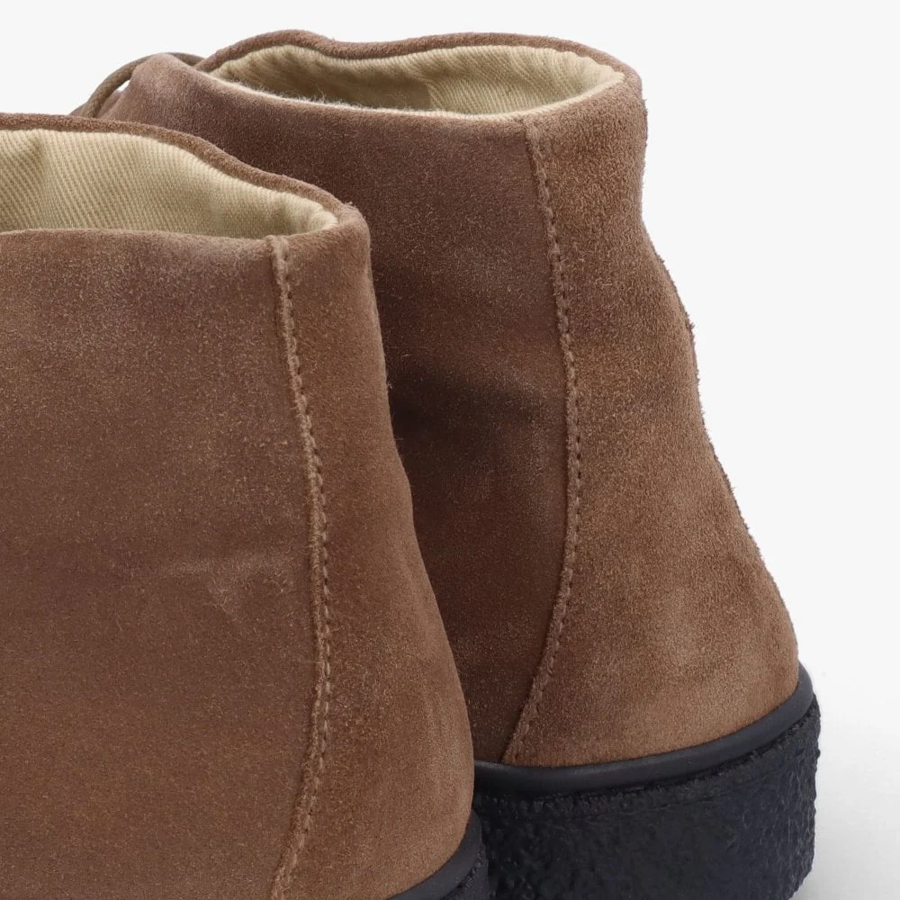 Delicious Junction Suede Playboy Bullitt Boot Taupe - Image 5