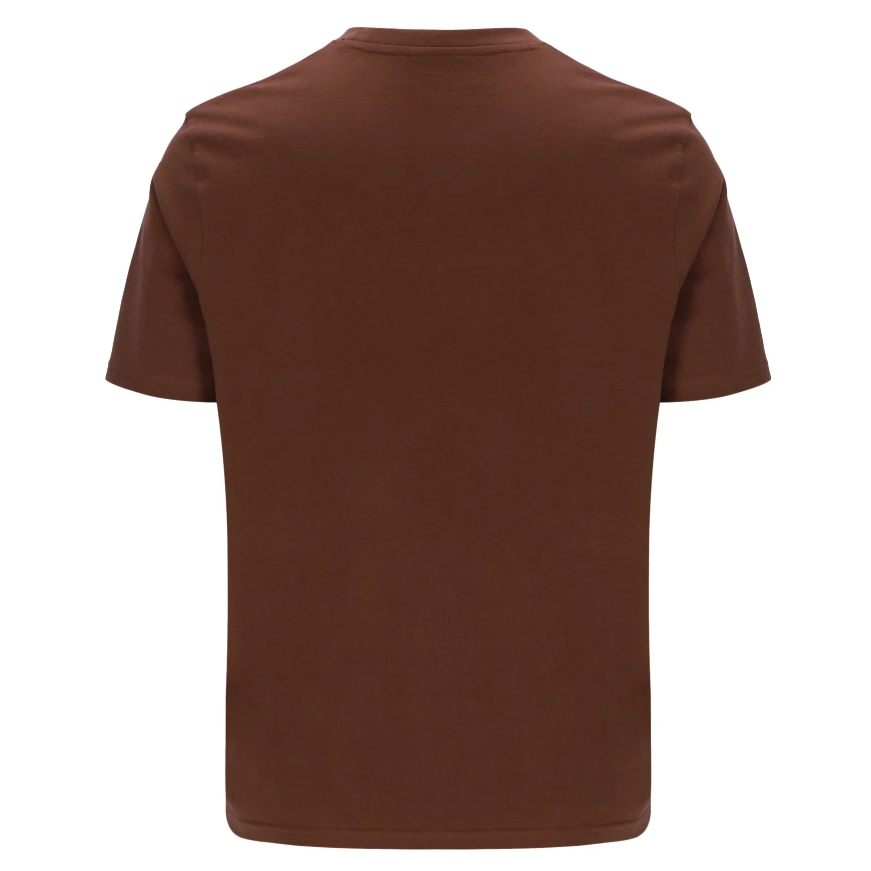 Fila Pepe Flock Self Chest Logo T-Shirt Brown - Image 2