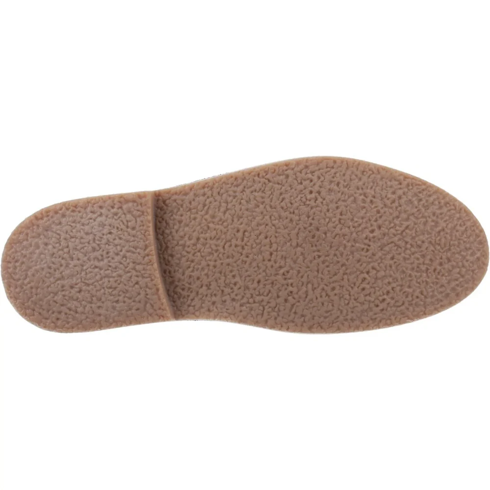 Hush Puppies Samuel Classic 2 Hole Suede Desert Boots Black - Image 3
