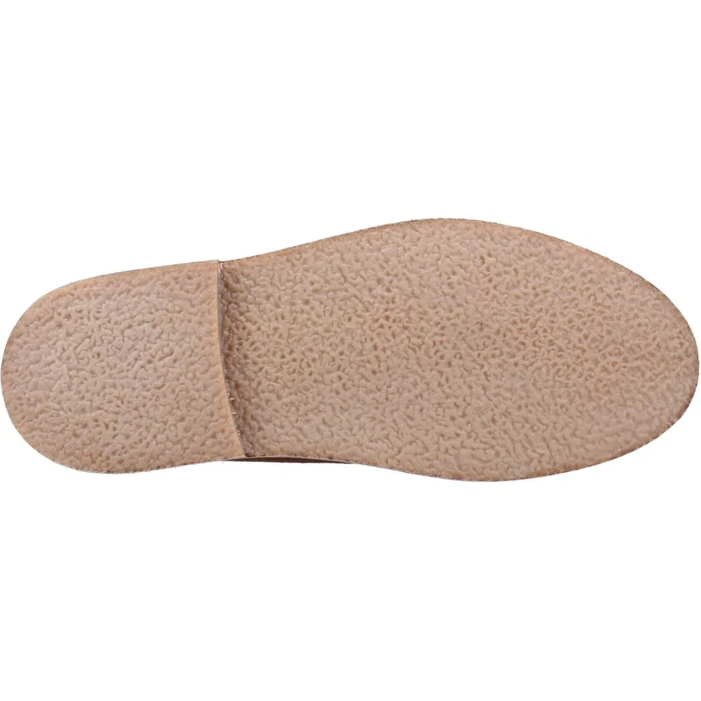 Hush Puppies Samuel Classic 2 Hole Suede Desert Boots Tan - Image 3