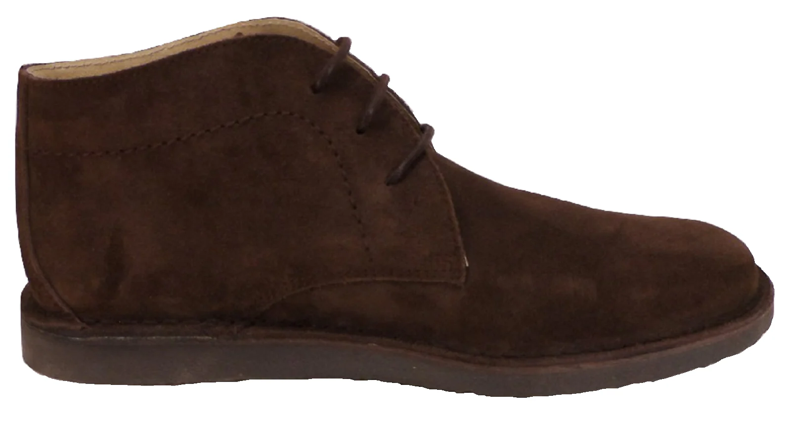 Ikon Original Brown Nomad 70s Mod Style Real Suede Desert Boots - Image 4