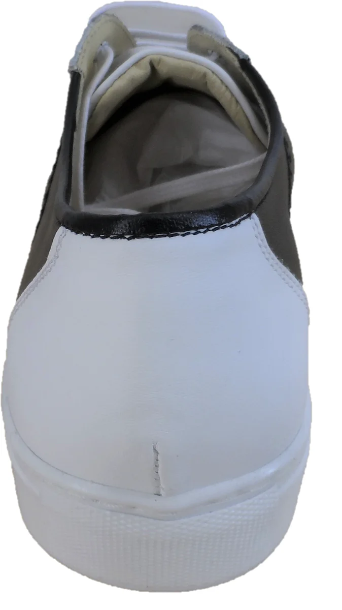 Ikon Original Mens Black/White Bowling Trainers - Image 4