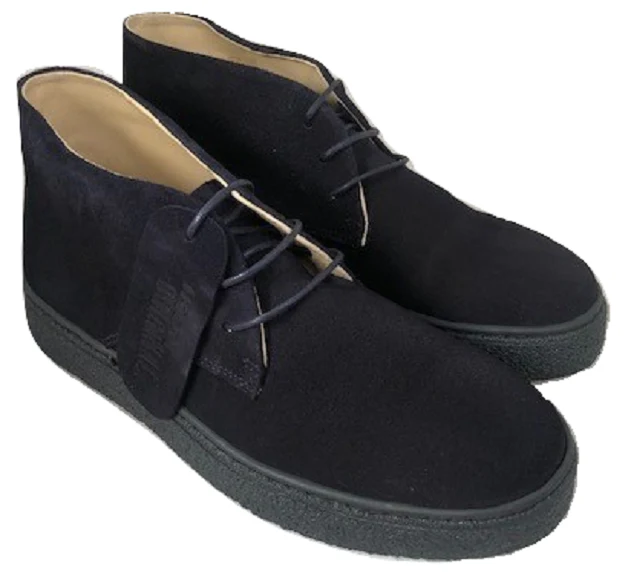Ikon Original Mens Navy Ikonik Suede Desert Boot - Image 2