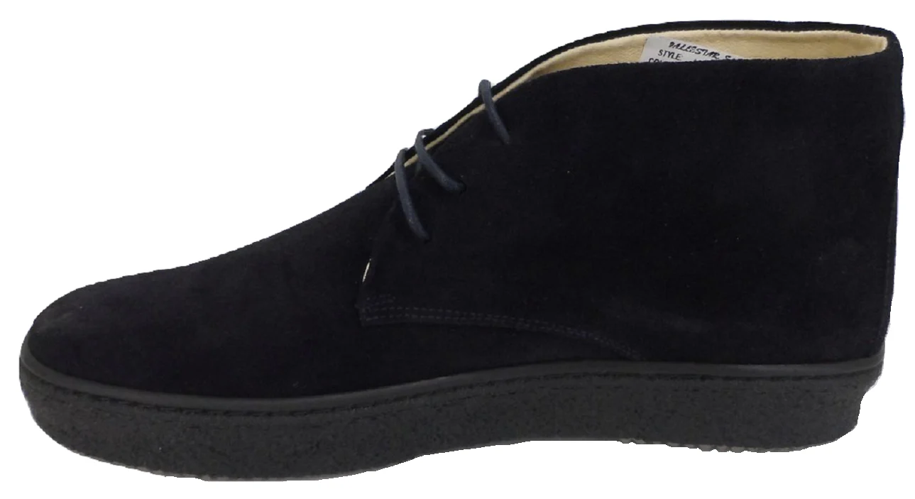 Ikon Original Mens Navy Ikonik Suede Desert Boot - Image 3