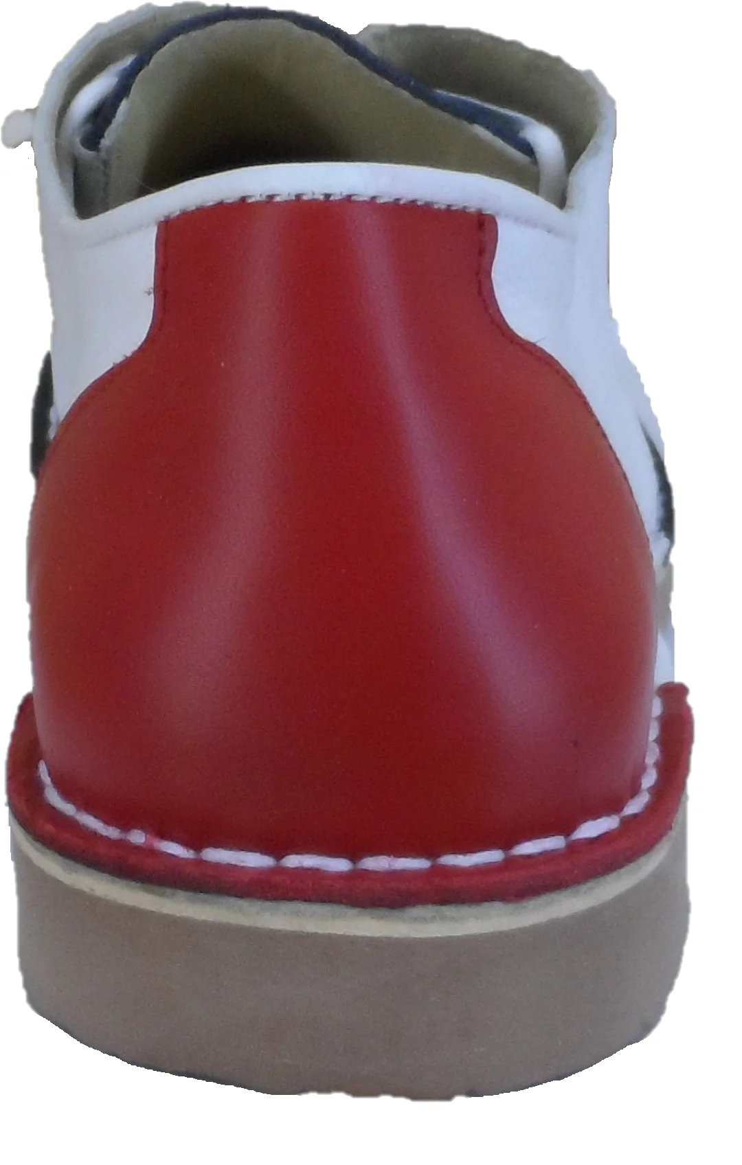 Ikon Original Mens Red, White & Blue Mod Target Shoes - Image 4