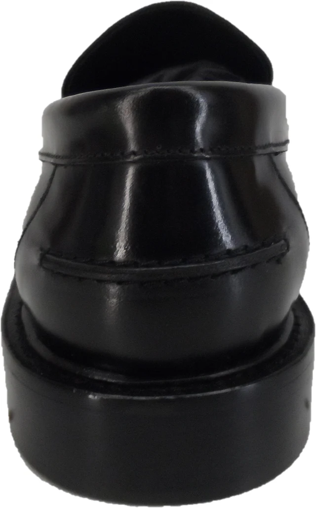 Ikon Original Mens Twister Black Retro,Ska,Northern Soul Tassel Loafers - Image 3