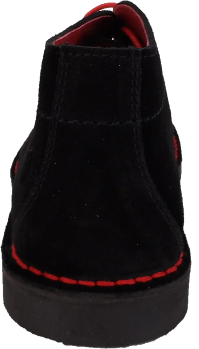 Ikon Original Nomad Suede Desert Boots in Black - Image 4