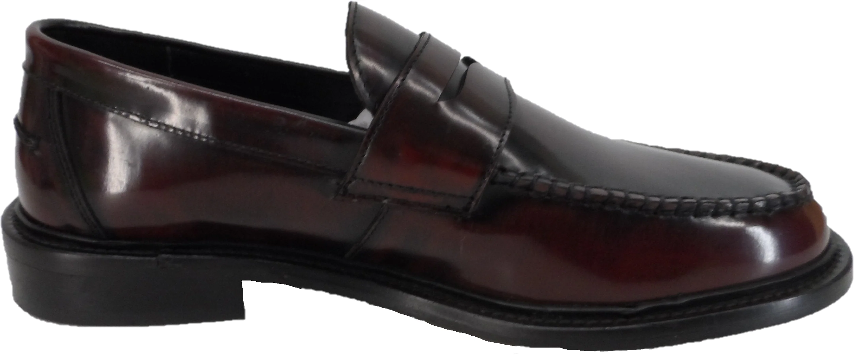 Ikon Original Oxblood Lane Penny Retro,Ska,Northern Soul Loafers - Image 4