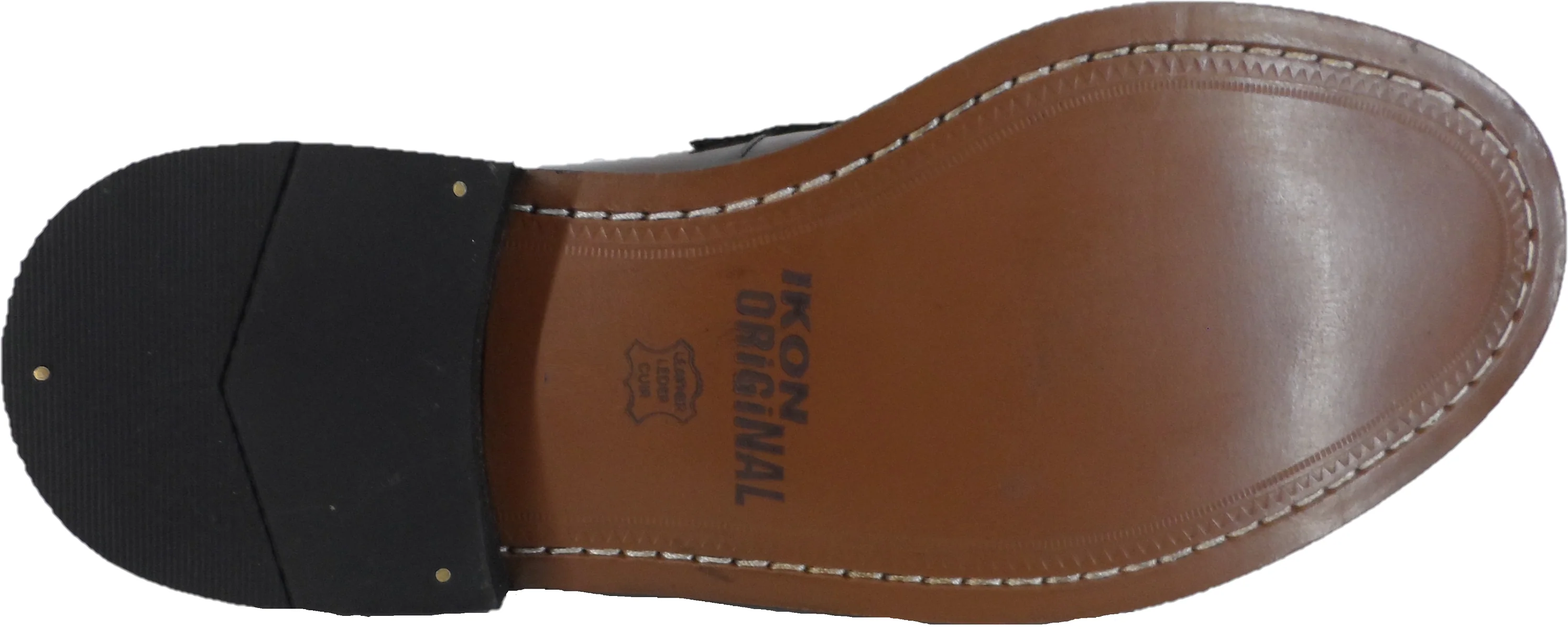 Ikon Original Oxblood Lane Penny Retro,Ska,Northern Soul Loafers - Image 5