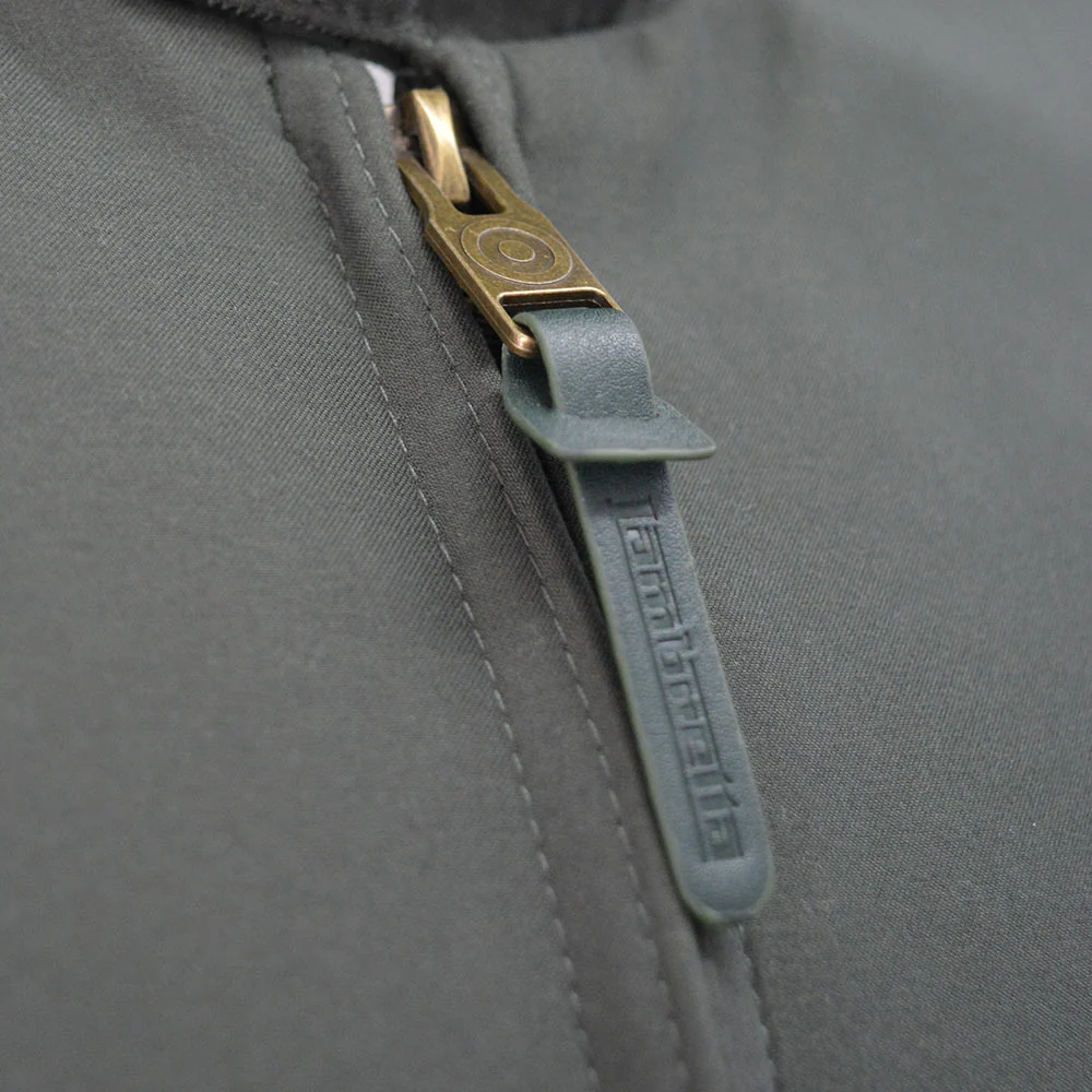 Lambretta Shower Resistant Harrington Jacket Khaki - Image 5