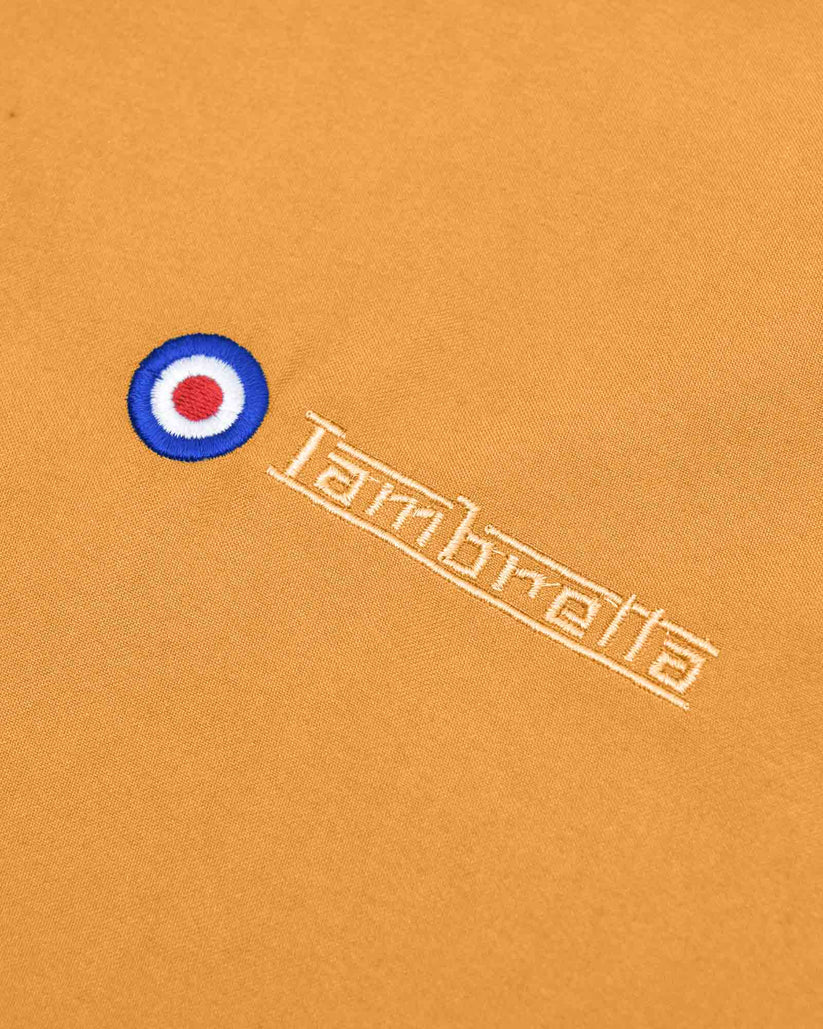 Lambretta Shower Resistant Harrington Jacket Mustard - Image 5