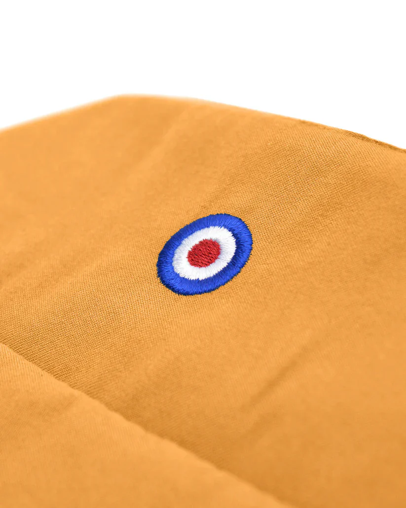 Lambretta Shower Resistant Harrington Jacket Mustard - Image 8