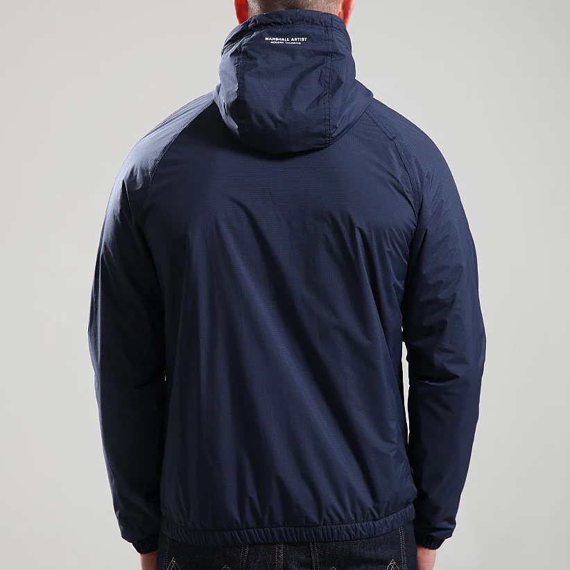 Marshall Artist Waterproof Ripstop Jacket Navy - Image 3
