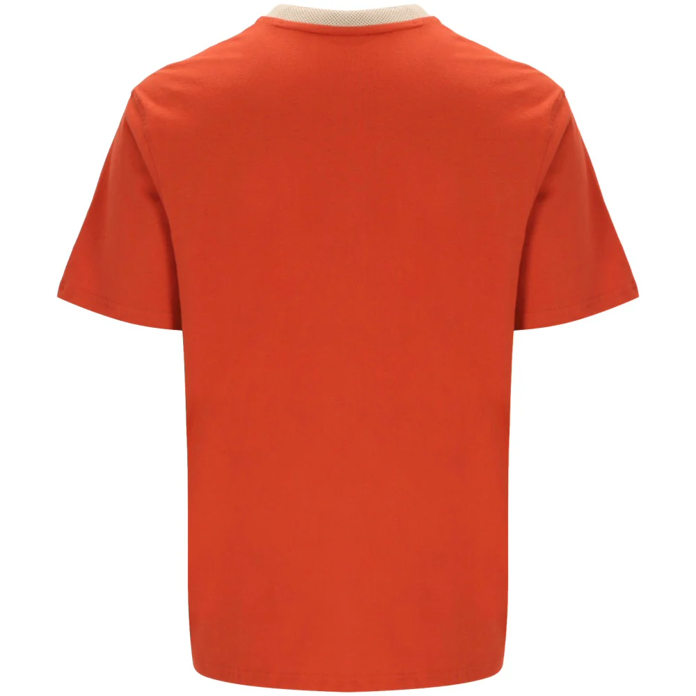 Sergio Tacchini Berto T Shirt Burnt Orange - Image 2