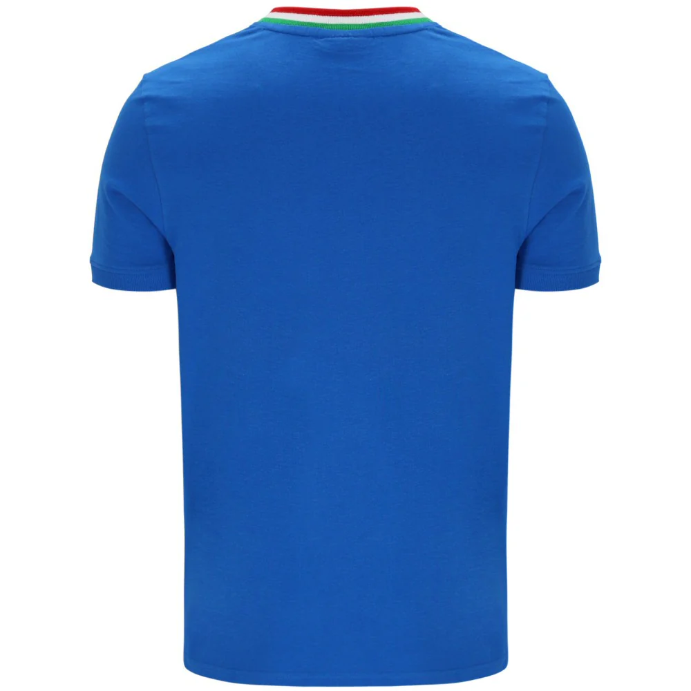 Sergio Tacchini Rainer Ringer T-Shirt Italia Blue - Image 2