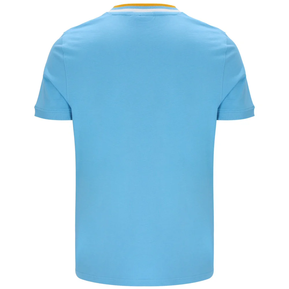 Sergio Tacchini Rainer Ringer T-Shirt Sky Blue - Image 2