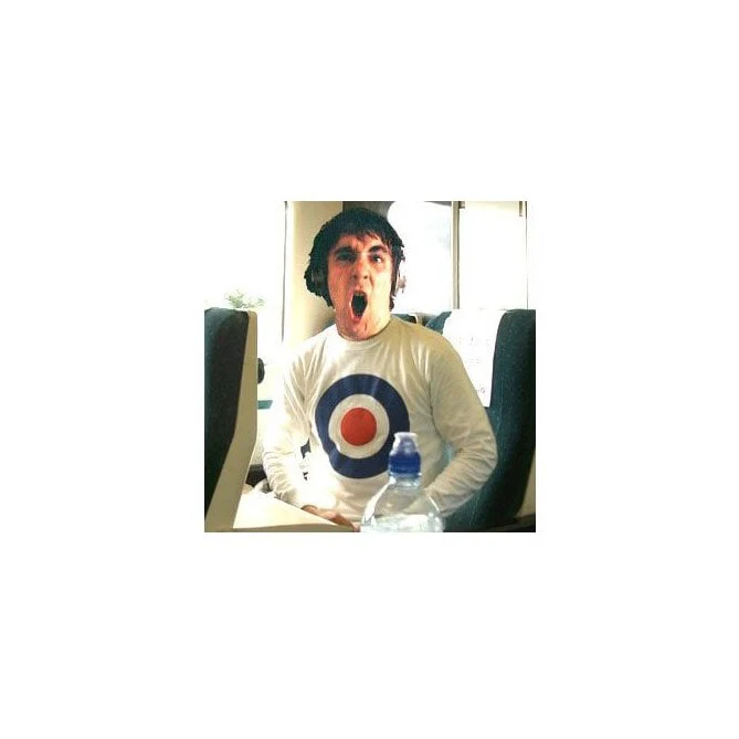 Ska & Soul Moon Target Fine Gauge Long Sleeve Turtle Ecru - Image 2