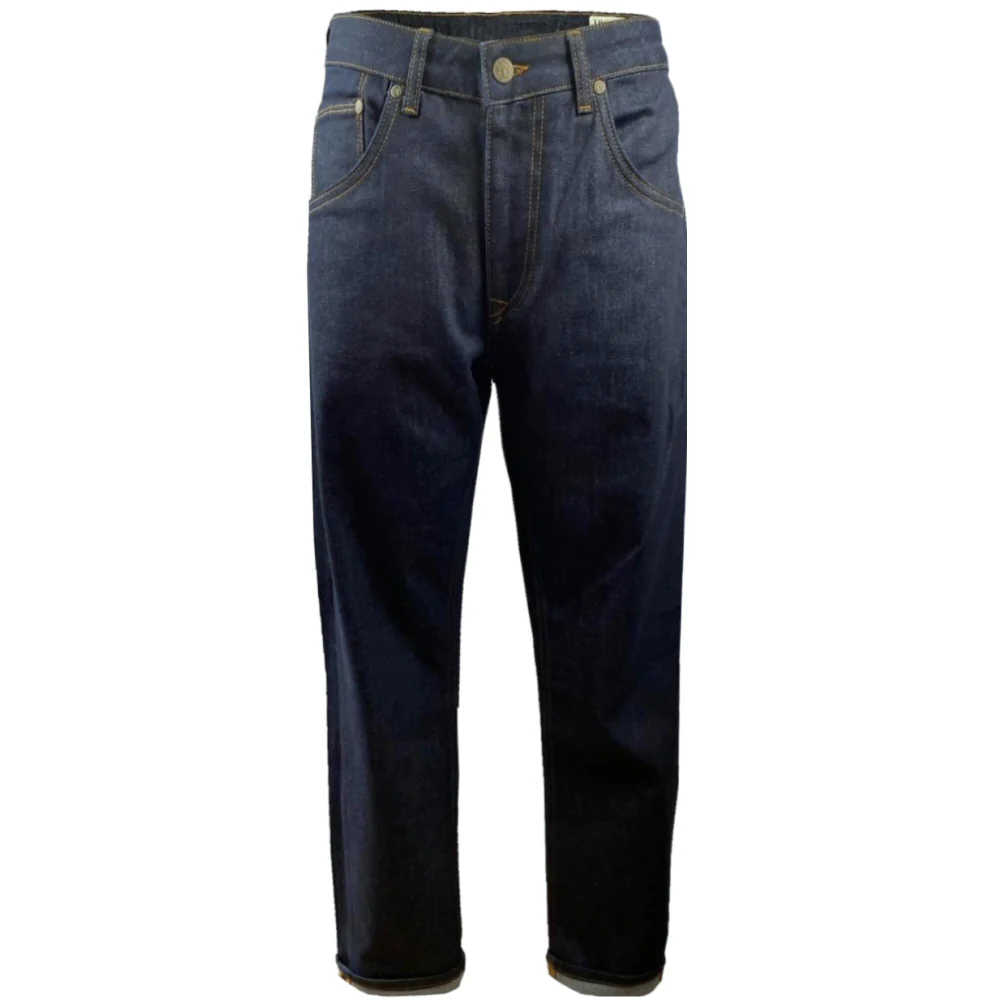 Trojan Records Zip Fly Blue / Black Denim Jeans - Image 10